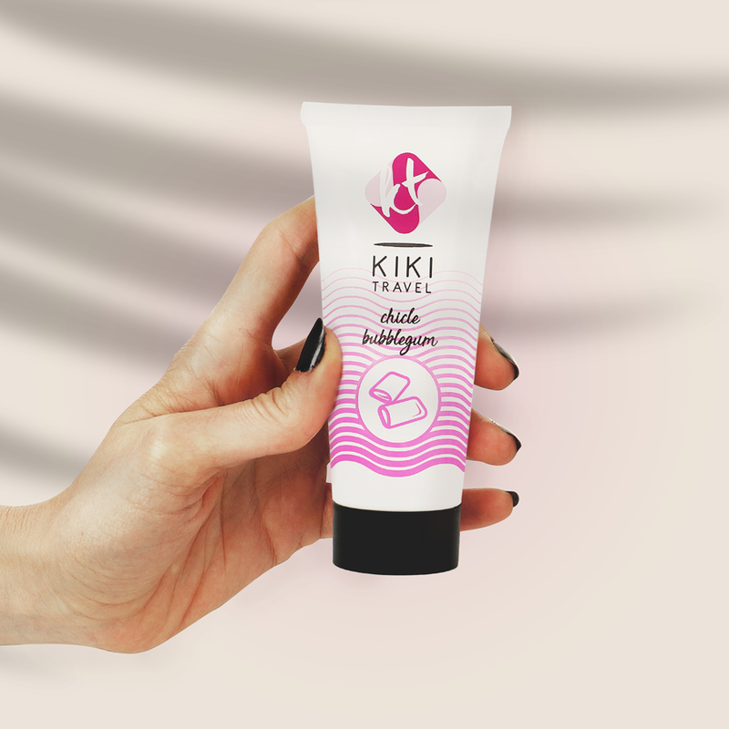 KIKÍ TRAVEL Strawberry Gum – Lubrifiant gomme fraise 50 ml