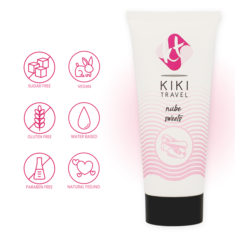 KIKÍ TRAVEL Nube – Gleitgel mit Nube-Geschmack, 50 ml