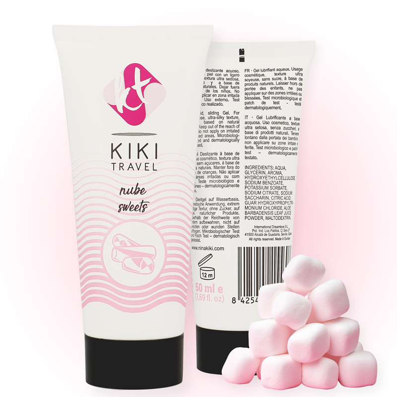 KIKÍ TRAVEL Nube – Gleitgel mit Nube-Geschmack, 50 ml