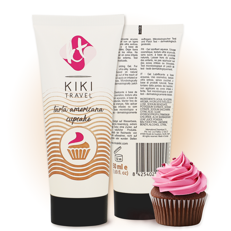 KIKÍ TRAVEL Cupcake – Lubricant 50 ml