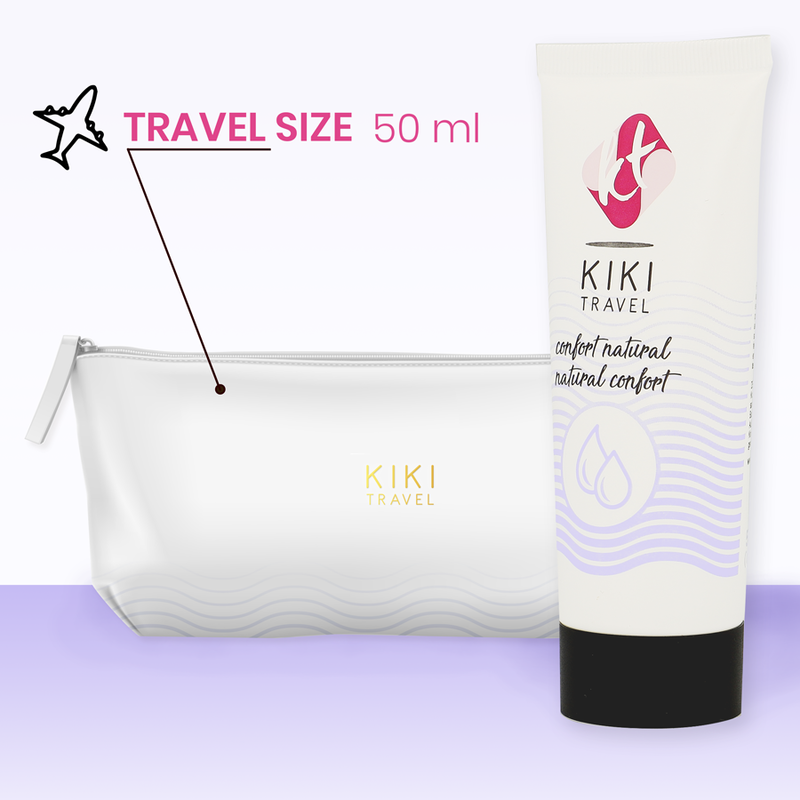 KIKÍ TRAVEL Confort – Natürliches Gleitgel, 50 ml
