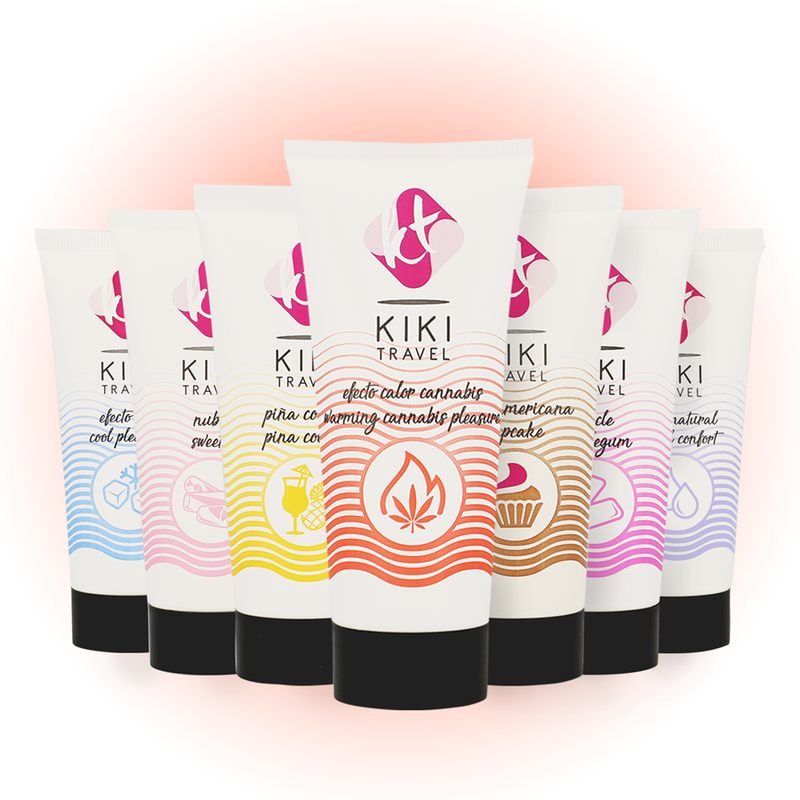 KIKÍ TRAVEL Cannabis – Lubrificante effetto caldo 50 ml