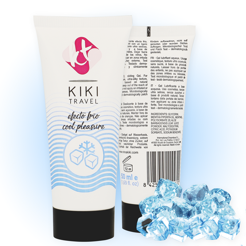 KIKÍ TRAVEL – Lubrifiant effet refroidissant 50 ml