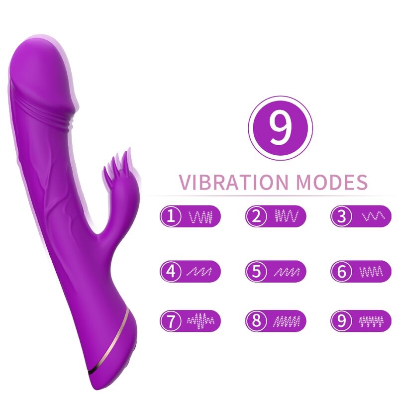 ARMONY – Dildovibrator Kaninchen aus Silikon