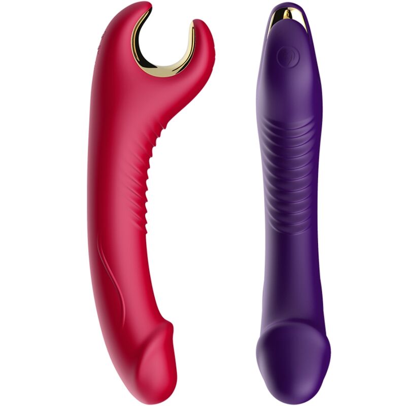 ARMONY – PRINCE DILDO VIBRATOR & ROTATOR RED