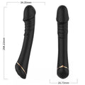 ARMONY – VIBRATORE DILDO IN SILICONE NERO