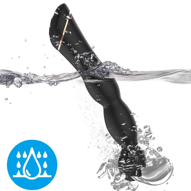 ARMONY Bambu – Vibrator mit verstellbarem Hals, Schwarz