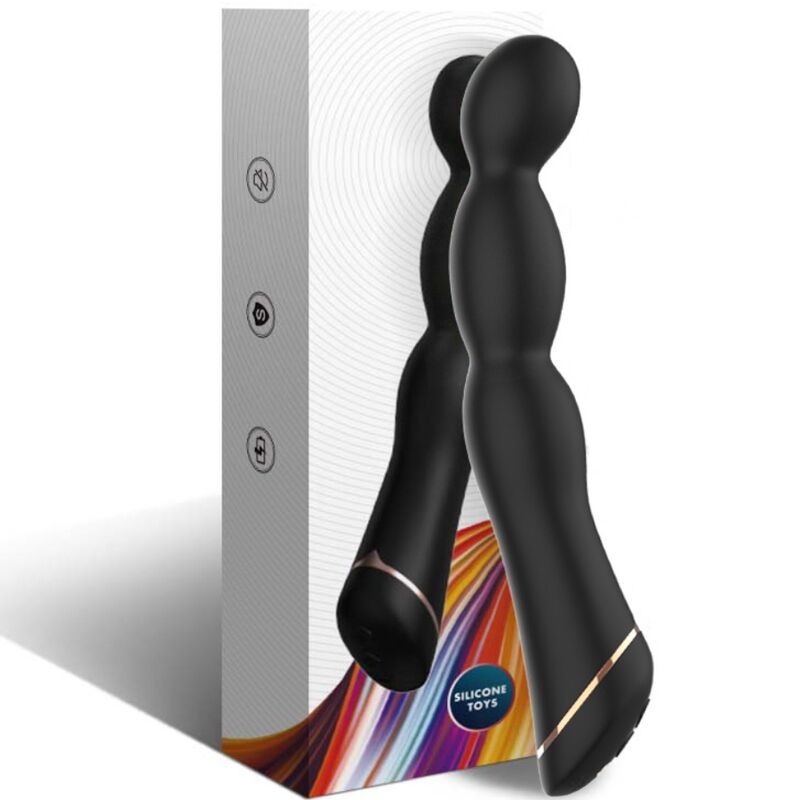ARMONY – VIBRATORE BAMBU REGOLABILE NERO