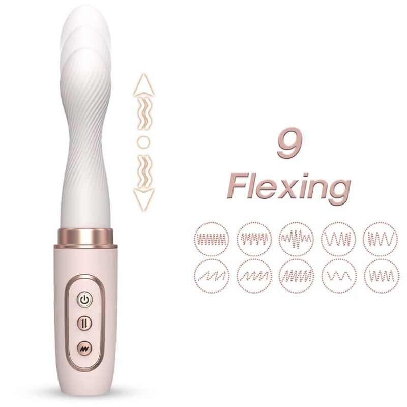 ARMONY – Rotierender Teleskop-Vibrator, gelb