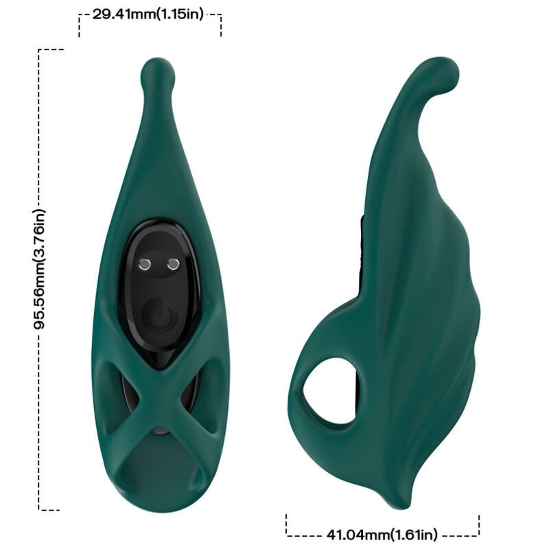 ARMONY – STIMOLATORE E VIBRATORE PER DITA VERDE