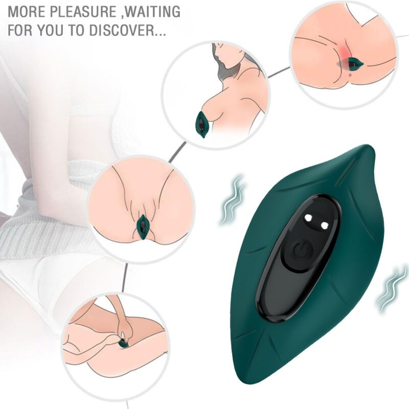 ARMONY – Stimulator und Vibrator mit Fernbedienung, Grün