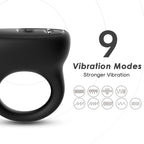 ARMONY – ANELLO VIBRATORE NERO