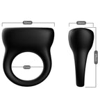 ARMONY – ANELLO VIBRATORE NERO
