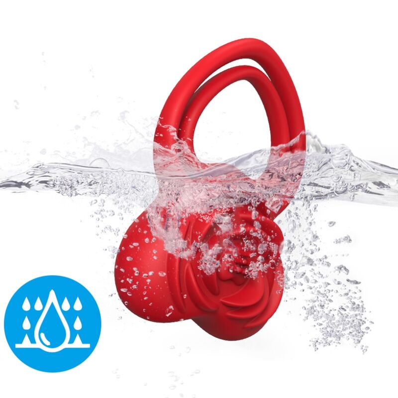 ARMONY – RING VIBRATOR HEART RED