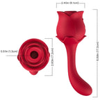ARMONY – ROSELOVER CLITORIDE ASPIRATORE E STIMOLATORE ROSSO