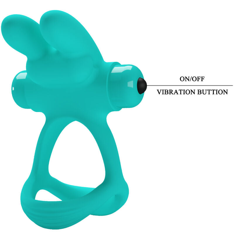 PRETTY LOVE – ANELLO VIBRATORE CONIGLIO VERDE DANTE