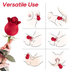 ARMONY – ROSE VIBRATOR & STIMULATOR RED