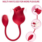 ARMONY – VIBRATORE ROSA CON COLA ROSSO