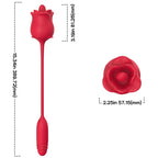 ARMONY – 3-EN-1 ROSE, STIMULATEUR, ASPIRATION ET UP&DOWN AVEC QUEUE ROUGE