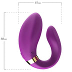 ARMONY Crescent – Paarvibrator mit Fernbedienung, Lila