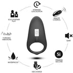 ARMONY Shark – Vibrationsring für Paare mit Fernbedienung
