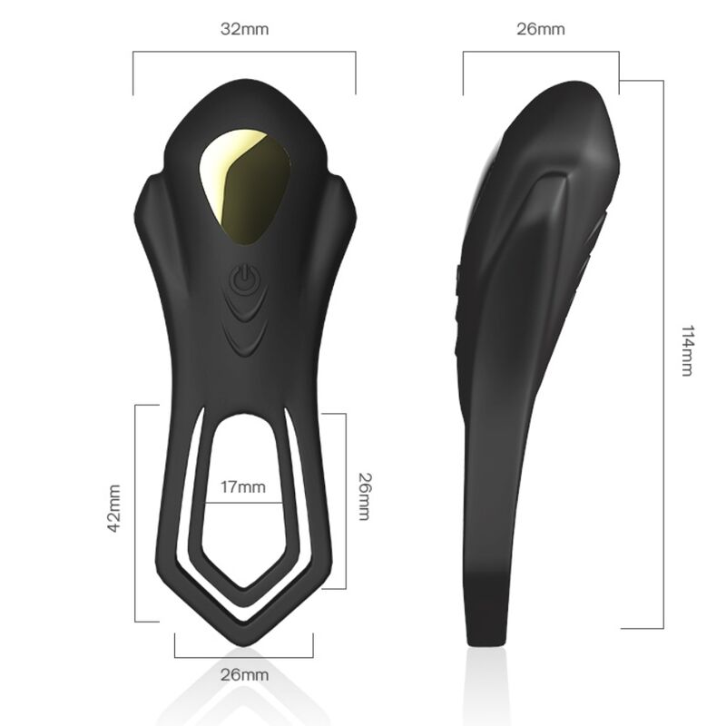 ARMONY Roadster – Doppelring-Vibrator mit Fernbedienung