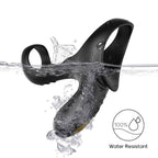 ARMONY – ANELLO VIBRATORE DOPPIO RANGER PER COPPIA NERO
