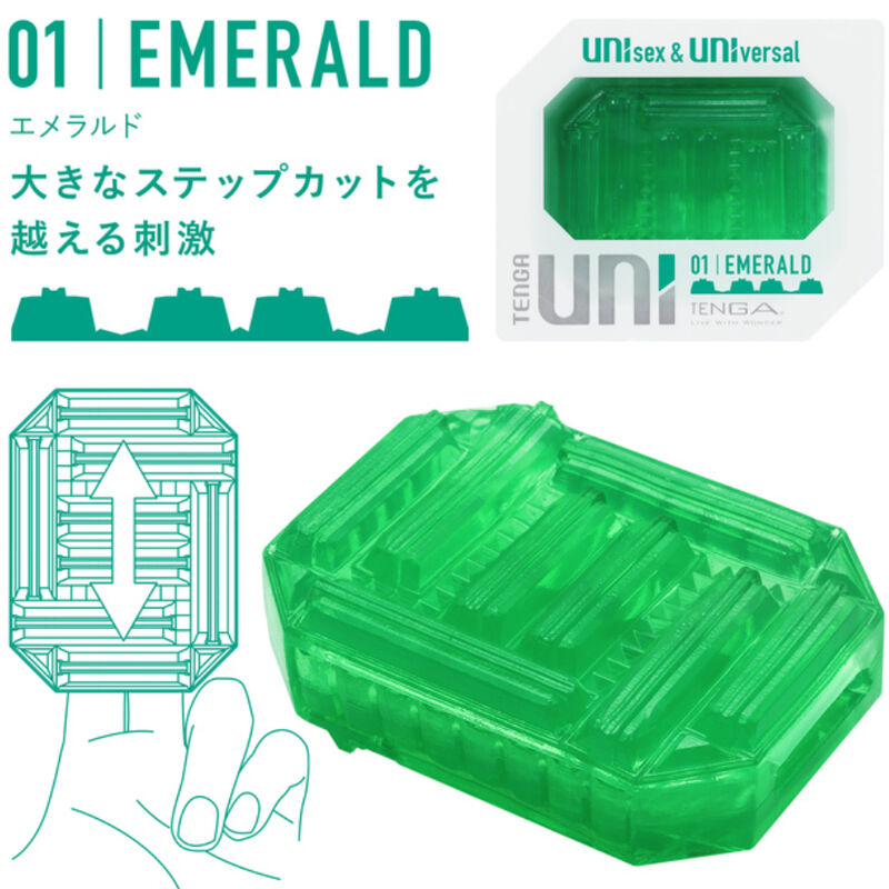 TENGA UNI Variety – Finger-Masturbator, 4er-Packung