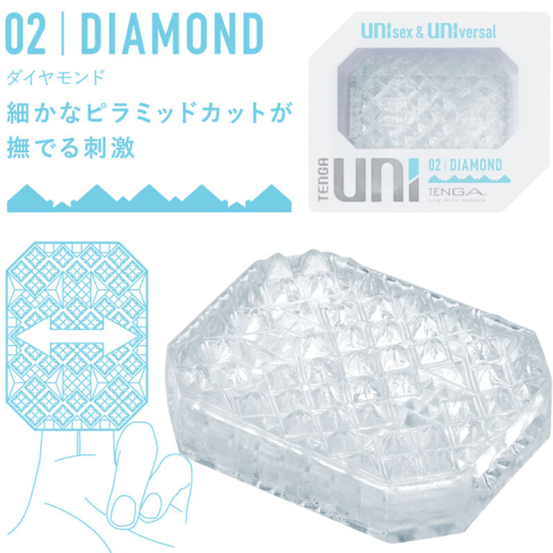 TENGA UNI Variety – Finger-Masturbator, 4er-Packung