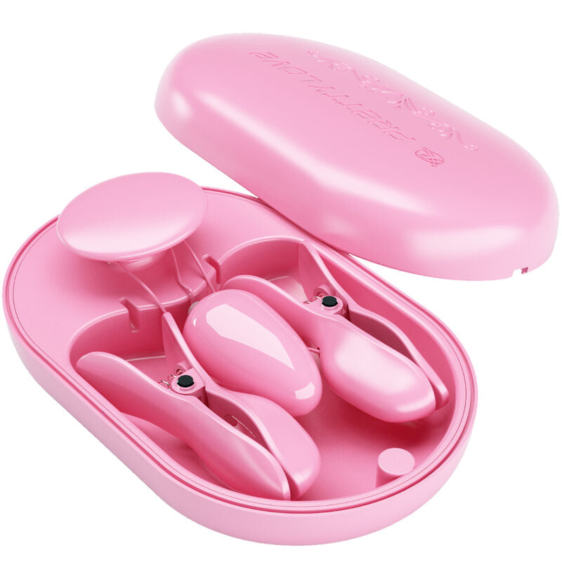 PRETTY LOVE – SCATOLA A SORPRESA PINZETTE PER ELETTROSTIMOLAZIONE