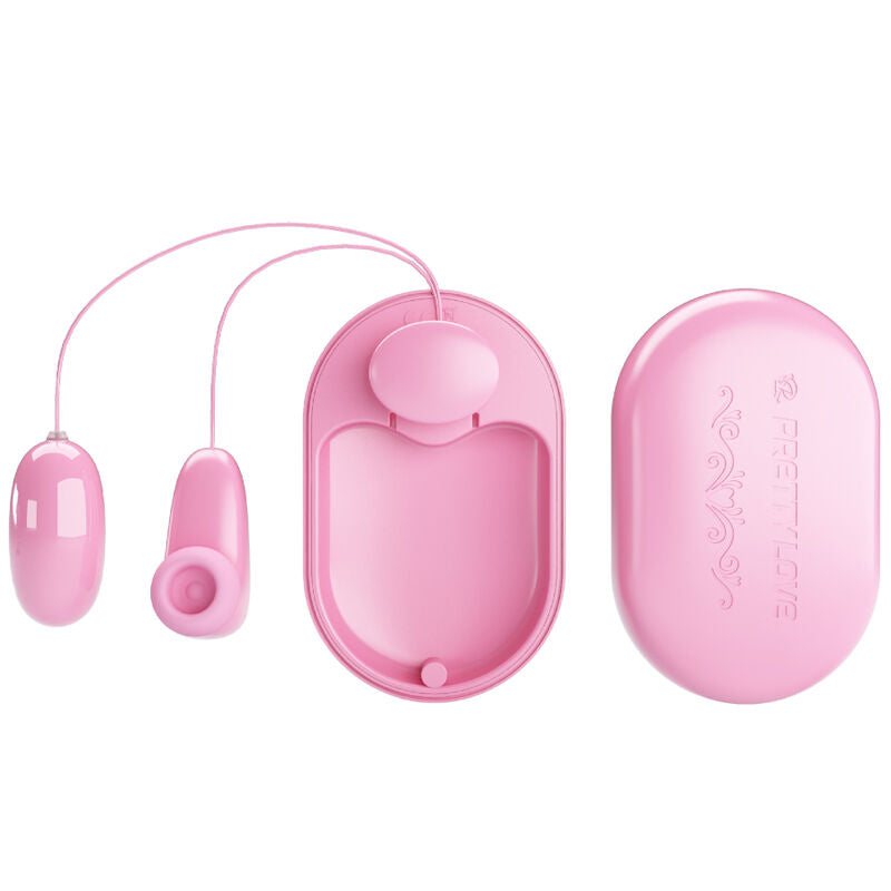 PRETTY LOVE – PROIETTILE VIBRANTE MAGIC BOX E STIMOLATORE ROSA