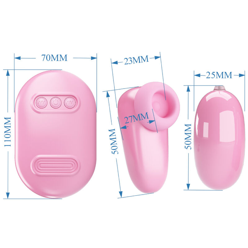 PRETTY LOVE – PROIETTILE VIBRANTE MAGIC BOX E STIMOLATORE ROSA