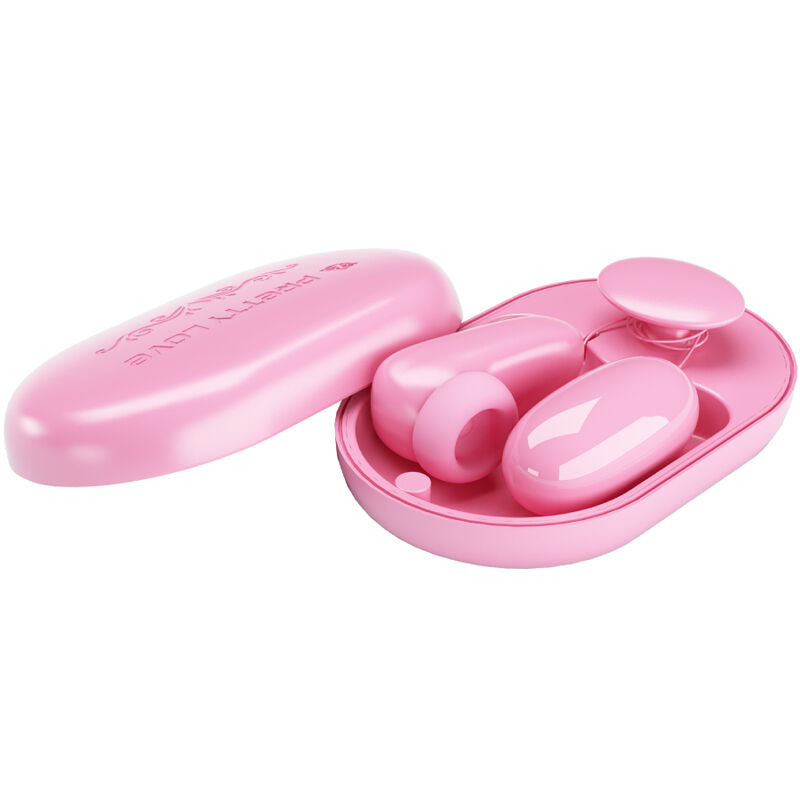 PRETTY LOVE – PROIETTILE VIBRANTE MAGIC BOX E STIMOLATORE ROSA