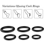ARMONY – RINGS SILICONE BLACK