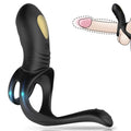 ARMONY – ANELLO VIBRATORE JOY JUMPER PER COPPIA E PLUG ANALE NERO