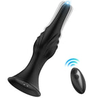 ARMONY – VIBRATORE E PLUG ANALE TELECOMANDO NERO
