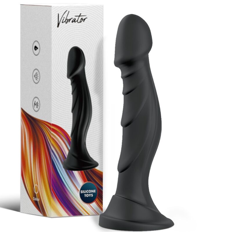 ARMONY – Dildo-Vibrator mit Analplug und Fernbedienung, Schwarz