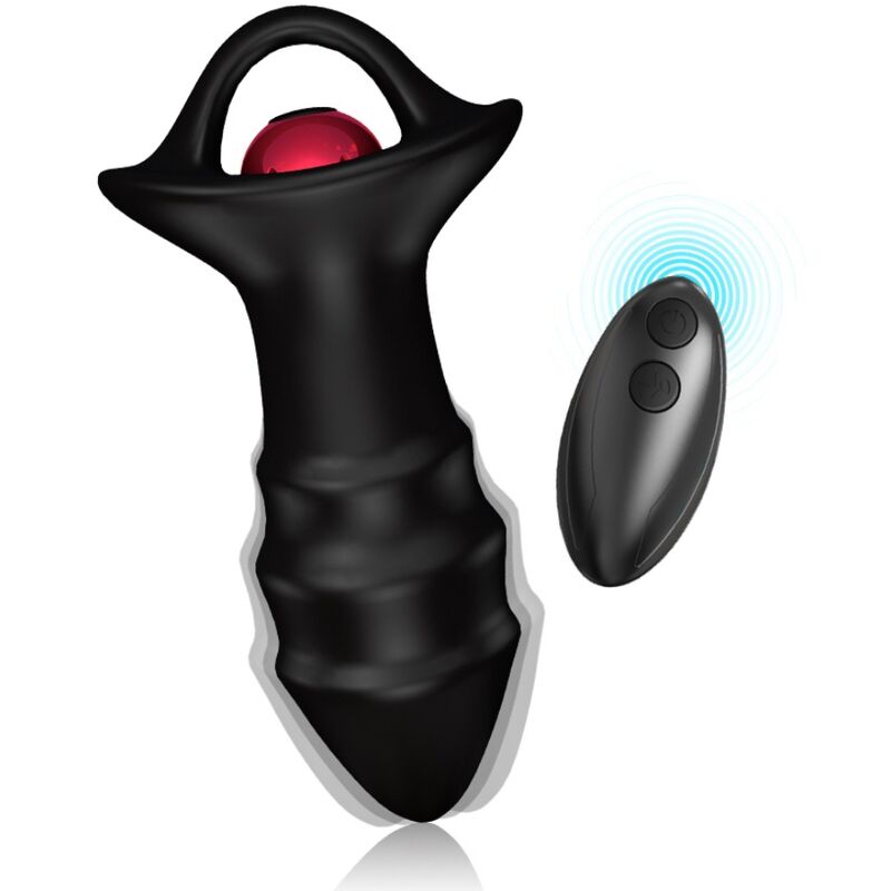 ARMONY – KYLIN FINGER VIBRATOR & ANAL PLUG REMOTE CONTROL BLACK