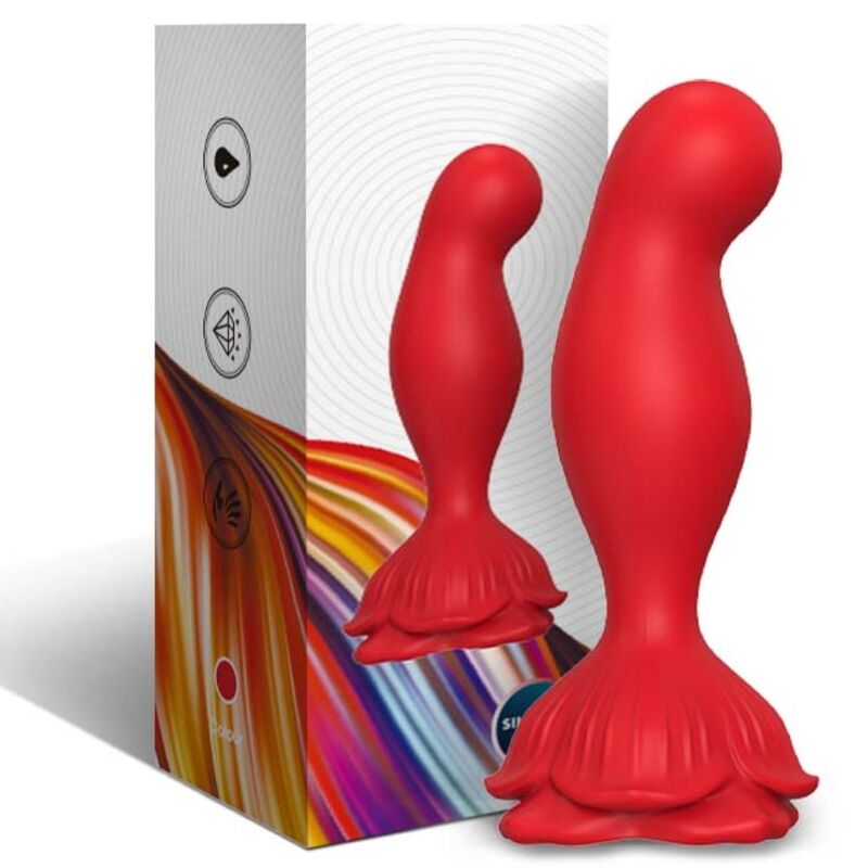 ARMONY – VIBRATEUR ROSE & PLUG ANAL TÉLÉCOMMANDE ROUGE