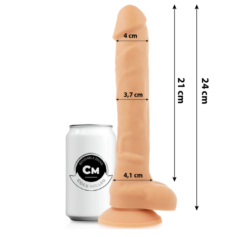 COCK MILLER – Articulated Cocksil dildo