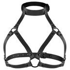 FETISH SUBMISSIVE BONDAGE – Verstellbares Brust- und Nackenfixierungsgeschirr