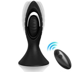 ARMONY – Vibrator mit Analplug aus Silikon, schwarz