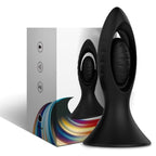 ARMONY – Vibrator mit Analplug aus Silikon, schwarz