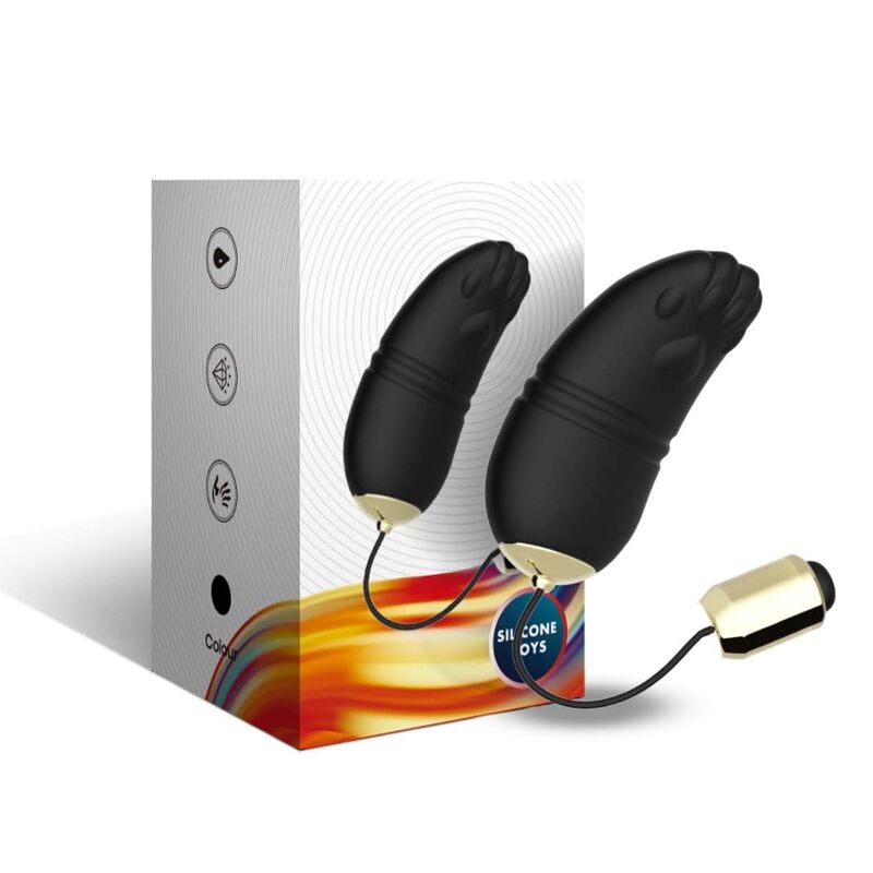 ARMONY – VIBRATORE KITTY EGG G-SPOT TELECOMANDO NERO