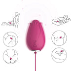 ARMONY – MANDALA EGG VIBRATORE G-SPOT REMOTE CONTROL FUCSIA