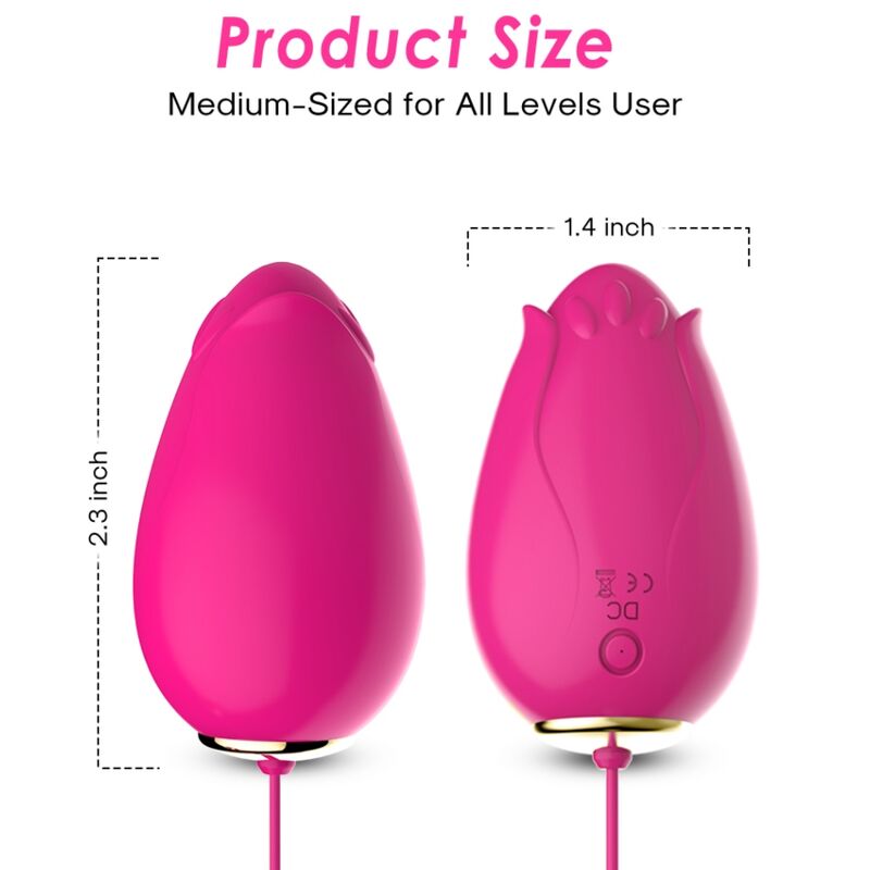 ARMONY – VIBRATEUR MANDALA EGG TÉLÉCOMMANDE G-SPOT FUCHSIA