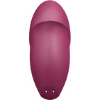 SATISFYER Tap & Climax 1 – Auflegevibrator mit Klopffunktion, rot