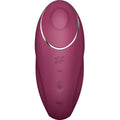 SATISFYER Tap & Climax 1 – Auflegevibrator mit Klopffunktion, rot