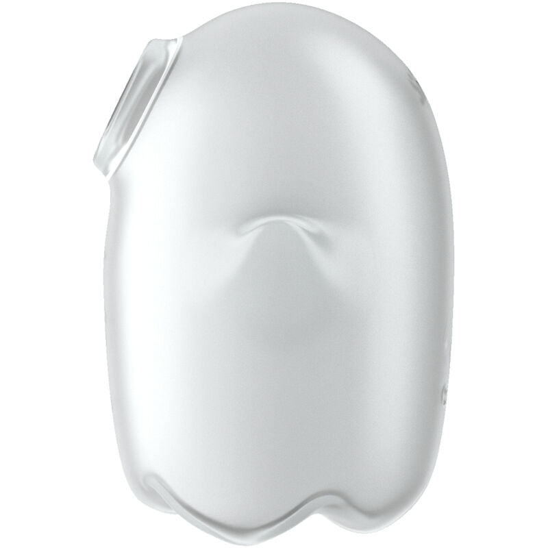 SATISFYER Glowing Ghost – Air-Pulse-Vibrator mit Leuchteffekt, weiss
