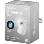 SATISFYER Glowing Ghost – Air-Pulse-Vibrator mit Leuchteffekt, weiss